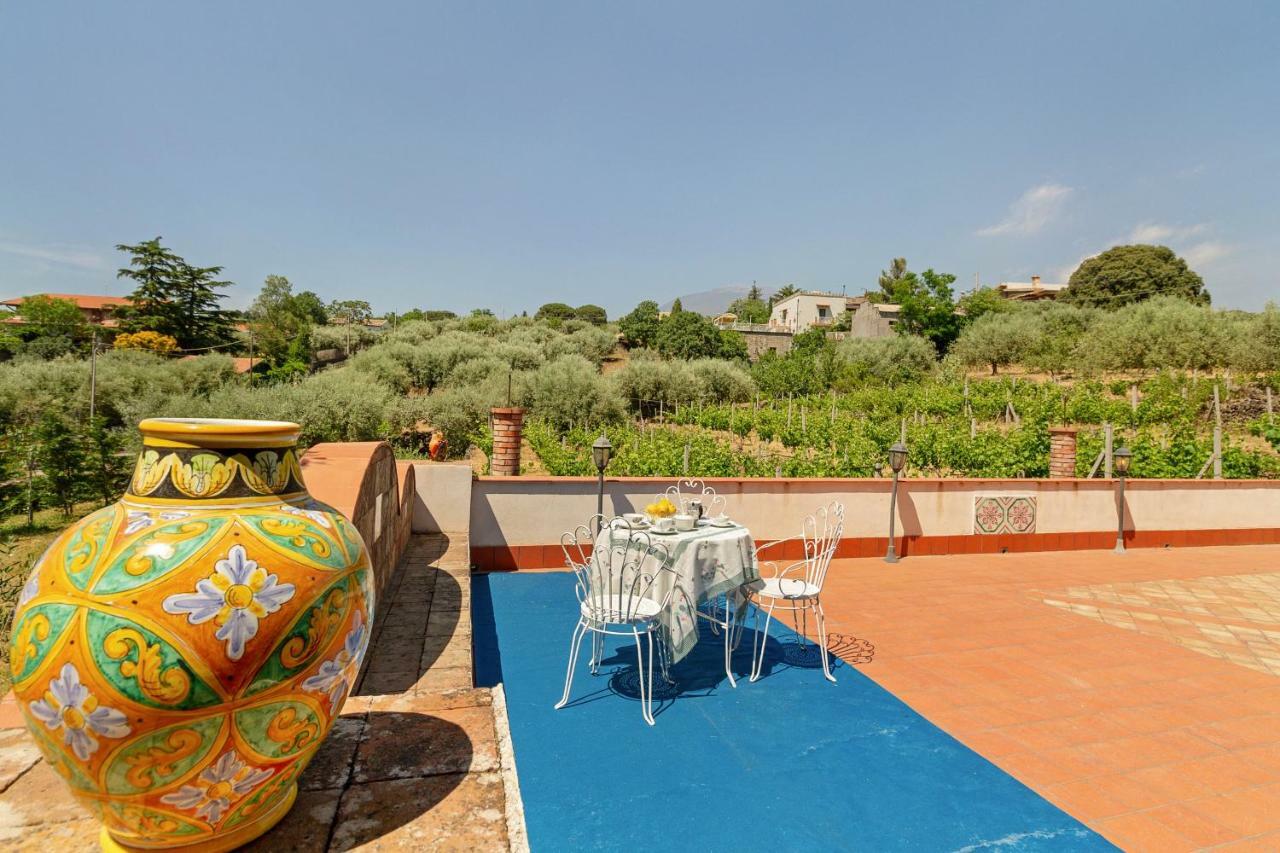 Villa Malicodia Santa Maria di Licodia Exterior foto